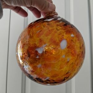Glass Orb Decoration